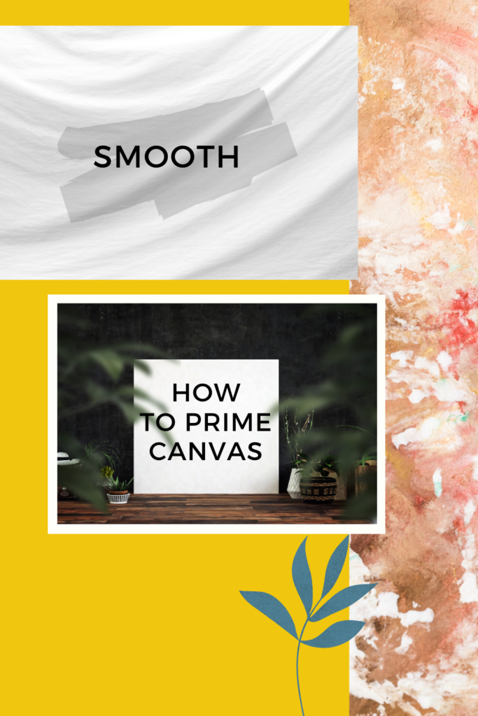 How to prime a canvas